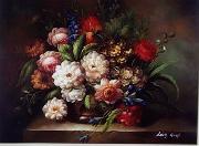 unknow artist Floral, beautiful classical still life of flowers.095 Spain oil painting artist